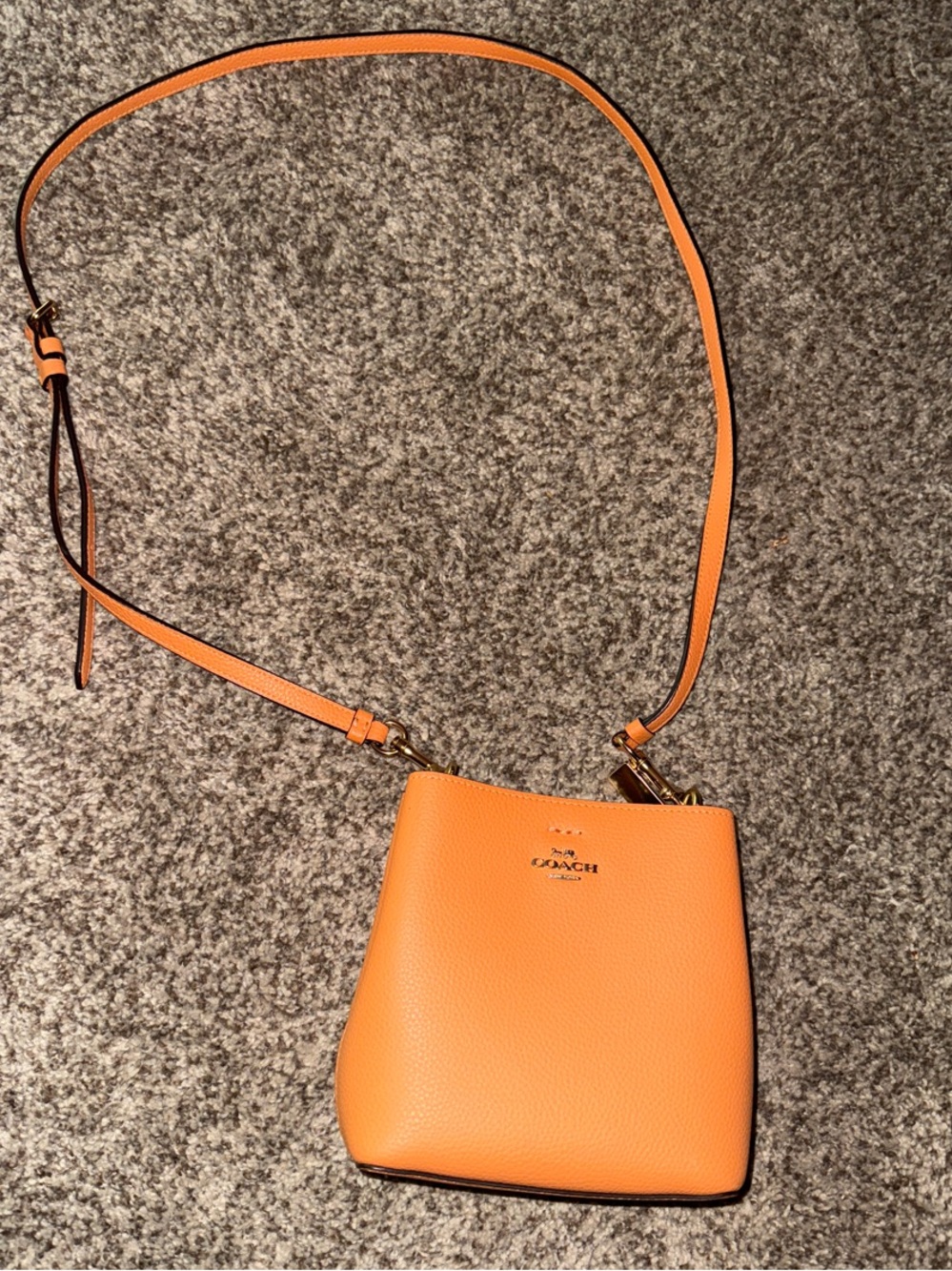 Coach mini town bucket bag